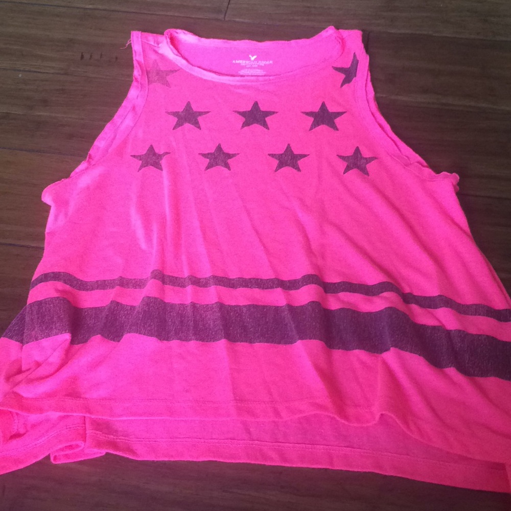 American Eagle pink tank top